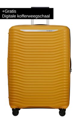 Samsonite Upscape Spinner 75cm GEEL