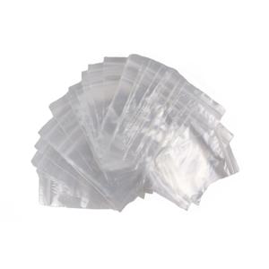 Gripzakjes/verpakkingszakjes - 100x - transparant - 50 x 76 mm/5 x 7,6 cm - hersluitbaar