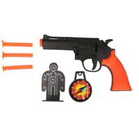Politie speelgoed set pistool - met accessoires - verkleed rollenspel - plastic - 15 cm - kind