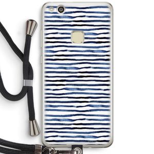 Verrassende lijnen: Huawei Ascend P10 Lite Transparant Hoesje met koord