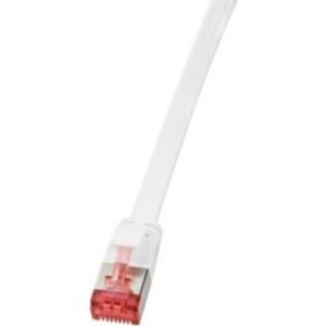 LogiLink CF2061S 3m Cat6 F/UTP (FTP) Wit netwerkkabel