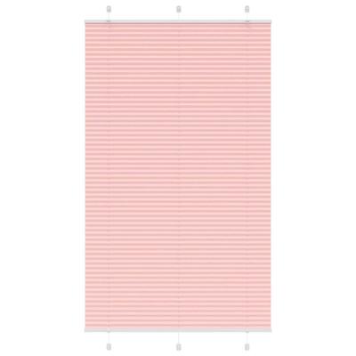 Pliss rolgordijn 120x200cm stofbreedte 119,4cm polyester roze