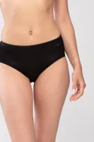 Lights dames heup slip - Elastisch katoenen dames onderbroek -Midi slip Katoenen kruisje