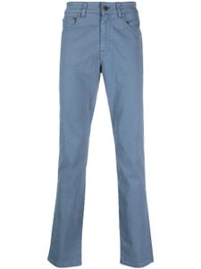 Boglioli pantalon à coupe droite - Bleu