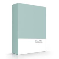 Zavelo Flanel kussenslopen Pastel Groen (set van 2)-60 x 70 cm (standaard) - thumbnail