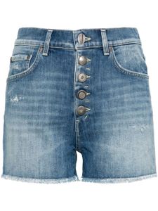 DONDUP short en jean à coupe courte - Bleu