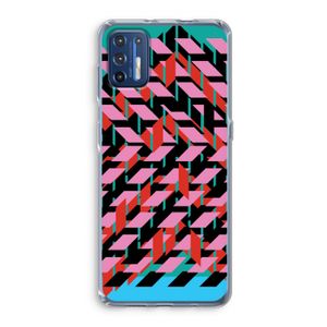 Skew Blush 2: Motorola Moto G9 Plus Transparant Hoesje