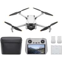 Drone - DJI - Mini 3 Fly More Combo - Met smart controller radiobediening - Grijs