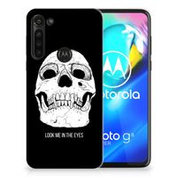 Silicone Back Case Motorola Moto G8 Power Skull Eyes