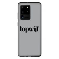 Topwijf Grijs Zwart: Samsung Galaxy S20 Ultra Tough Case
