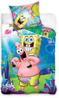 SpongeBob Dekbedovertrek Fun with Patrick 140 x 200 cm Katoen - thumbnail