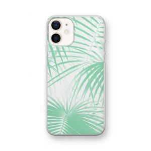 Palmbladeren: iPhone 12 mini Transparant Hoesje