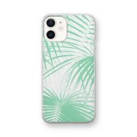 Palmbladeren: iPhone 12 mini Transparant Hoesje