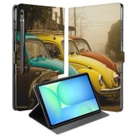Book Cover Hoesje met Standaard voor Samsung Galaxy Tab S10 FE Plus - Eigen Ontwerp Book Cover Hoesje met Standaard voor Samsung Galaxy Tab S10 FE Plus - Eigen Ontwerp
