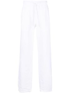 Vilebrequin pantalon droit à coupe longue - Blanc