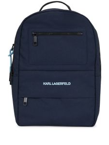 Karl Lagerfeld sac à dos K/Pass médium - Bleu