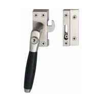Intersteel Raamsluiting afsluitbaar skg1 links Ton 400 nikkel mat/ebbenhout - thumbnail
