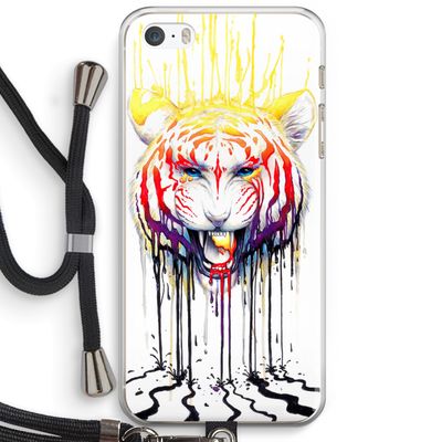 Fading: iPhone 5 / 5S / SE Transparant Hoesje met koord