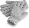 Beechfield CB387 Cosy Ribbed Cuff Gloves - Grey Marl - One Size