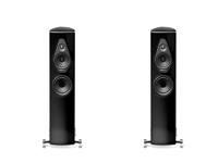 Sonus faber Olympica Nova II vloerstaande speaker zwart hoogglans