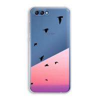 Fly away: Honor 10 Transparant Hoesje