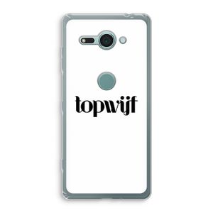 Topwijf Wit: Sony Xperia XZ2 Compact Transparant Hoesje