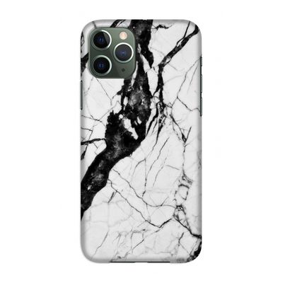 Witte marmer 2: Volledig geprint iPhone 11 Pro Hoesje
