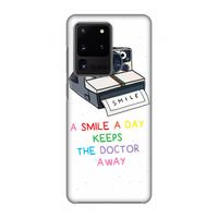 Smile: Volledig geprint Samsung Galaxy S20 Ultra Hoesje