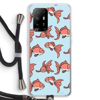 Blub: Oppo A94 5G Transparant Hoesje met koord