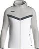 JAKO 6824 Jas Met Kap Iconic - Marine/Chillrood - XL