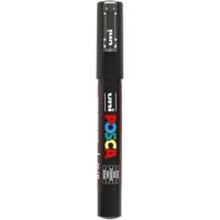 Uni-Posca Posca marker, afm pc-1m, lijndikte 0,7 mm, extra-fijn, zwart, 1 stuk