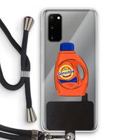 Ultra Sensitive: Samsung Galaxy S20 Transparant Hoesje met koord
