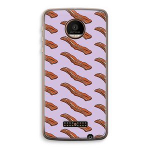 Bacon to my eggs #2: Motorola Moto Z Force Transparant Hoesje