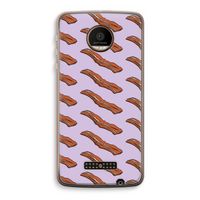 Bacon to my eggs #2: Motorola Moto Z Force Transparant Hoesje