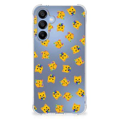 Doorzichtige Silicone Hoesje voor Samsung Galaxy A16 Katten Emojis Doorzichtige Silicone Hoesje voor Samsung Galaxy A16 Katten Emojis