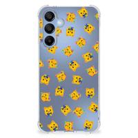 Doorzichtige Silicone Hoesje voor Samsung Galaxy A16 Katten Emojis