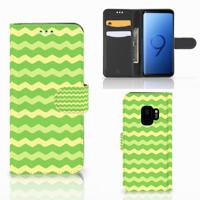 Samsung Galaxy S9 | Telefoon Hoesje | Waves Green
