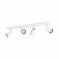 Philips Spotlamp Paisley 4-lichts wit 5057431PN