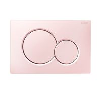 Geberit Sigma 01 drukplaat / bedieningspaneel mat roze - thumbnail