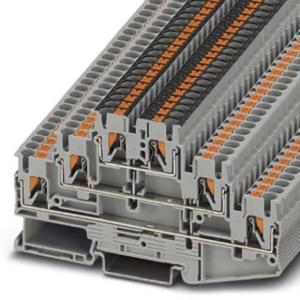 Phoenix Contact 3210512 Meeretageklem 5.2 mm Snelaansluiting Grijs 50 stuk(s)