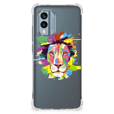 Nokia X30 Stevig | Bumper Hoesje | Lion Color Nokia X30 Stevig | Bumper Hoesje | Lion Color