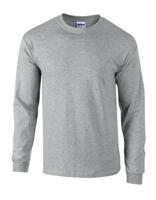 Gildan G2400 Ultra Cotton™ Long Sleeve T-Shirt - Sport Grey (Heather) - S
