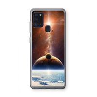 Omicron 2019: Samsung Galaxy A21s Transparant Hoesje Omicron 2019: Samsung Galaxy A21s Transparant Hoesje