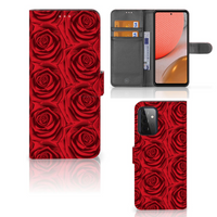 Samsung Galaxy A72 Hoesje Red Roses - thumbnail