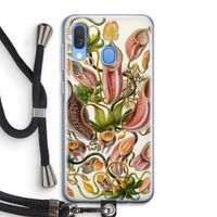 Haeckel Nepenthaceae: Samsung Galaxy A40 Transparant Hoesje met koord