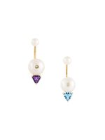 Delfina Delettrez boucles d'oreilles "Trillion" - Blanc - thumbnail