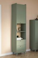 Home365 Boekenkast Skagen - Groen