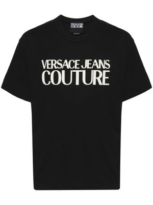 Versace Jeans Couture T-shirt met logoprint - Zwart
