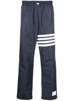 Thom Browne pantalon de jogging à détails 4 bandes signature - Bleu - thumbnail