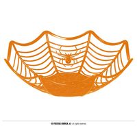 Spinnenweb Bakje Halloween Oranje